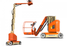 Gumikerekes vertikális emelésű munkaállványok JLG-Toucan Toucan 12E
