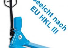 Gyalogkiséretű raklapemelák HanseLifter E-DH1019BF-I
