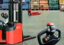 Gyalogkiséretű raklapemelák Manitou ES 505 GPF