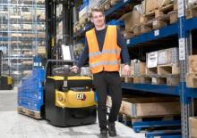 Gyalogkiséretű raklapemelák Caterpillar NSP12N2C