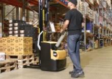 Gyalogkiséretű raklapemelák Caterpillar NSP14N2