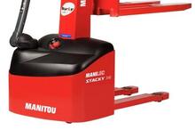 Gyalogkiséretű raklapemelák Manitou Stacky 14 ac