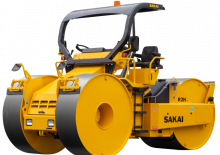 Háromtengelyes hengerek Sakai R2H-4