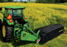 Hátra szerelhető kaszák - tárcsa cond. nélkül John Deere R310