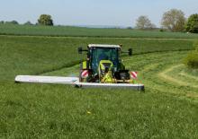 Hátra szerelhető kaszák - tárcsa és cond. Claas Disco 280 C