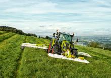 Hátra szerelhető kaszák - tárcsa és cond. Claas Disco 9200 C Auto Swather 
