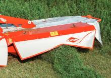 Hátra szerelhető kaszák - tárcsa és cond. Kuhn FC 243 R-GII