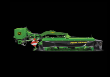 Hátra szerelhető kaszák - tárcsa és cond. John Deere R310R