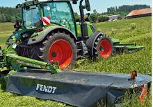 Hátra szerelhető kaszák - tárcsa és cond. Fendt Slicer 3160 TLX KC
