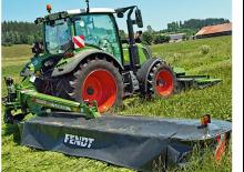 Hátra szerelhető kaszák - tárcsa és cond. Fendt Slicer 3160 TLX RC