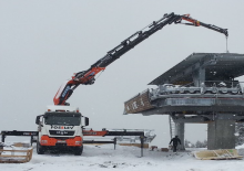Hidraulikus rakodódaruk Effer 1355 7S