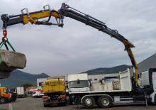 Hidraulikus rakodódaruk COPMA 2000 228.4 J2