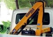 Hidraulikus rakodódaruk COPMA 2000 25.1