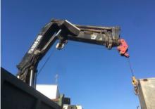 Hidraulikus rakodódaruk Hiab 280-3