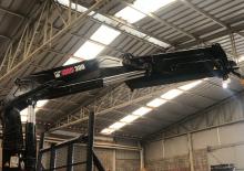Hidraulikus rakodódaruk Hiab 300-3 Jib 90-3