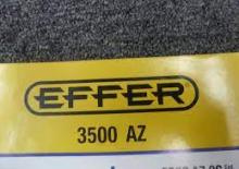 Hidraulikus rakodódaruk Effer 3.500 AZ 2S
