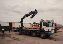 Hidraulikus rakodódaruk Hiab 400-7 Jib 65 X-3