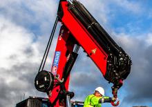 Hidraulikus rakodódaruk HMF 4020-K8-RCS