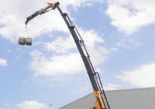 Hidraulikus rakodódaruk Effer 655 4S