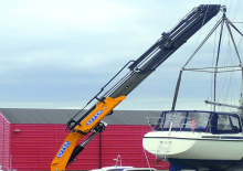 Hidraulikus rakodódaruk Effer 855 4S