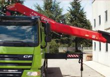 Hidraulikus rakodódaruk Fassi F 155 AC 0.25 e-active