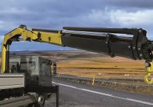 Hidraulikus rakodódaruk Hyva Crane HB 160 E2