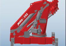Hidraulikus rakodódaruk MKG HLK 302 HP a7