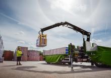Hidraulikus rakodódaruk Hiab L-HiDuo 135 DL-1 