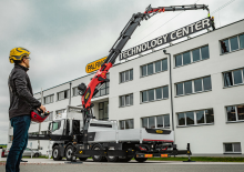 Hidraulikus rakodódaruk Palfinger PK 1050 TEC B