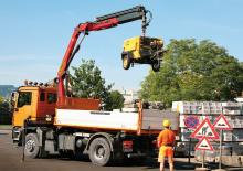Hidraulikus rakodódaruk Palfinger PK 12002 EH A