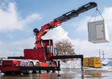 Hidraulikus rakodódaruk Palfinger PK 135.002 TEC 7 F 