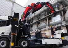 Hidraulikus rakodódaruk Palfinger PK 1650 TEC H