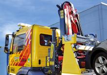 Hidraulikus rakodódaruk Palfinger PK 17500 T B