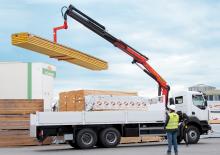 Hidraulikus rakodódaruk Palfinger PK 18502 SH E