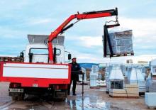 Hidraulikus rakodódaruk Palfinger PK 2200 A