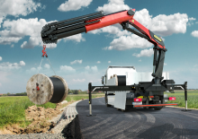 Hidraulikus rakodódaruk Palfinger PK 245 TEC F
