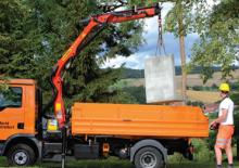 Hidraulikus rakodódaruk Palfinger PK 4501 n