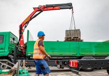 Hidraulikus rakodódaruk Palfinger PK 9.501 SLD 5 B