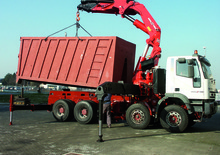 Hidraulikus rakodódaruk Amco Veba VR85-6 S Jib 6 