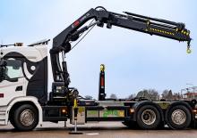 Hidraulikus rakodódaruk Hiab X-HiDuo 038-4