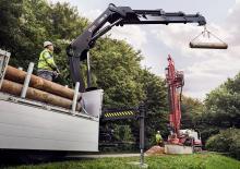 Hidraulikus rakodódaruk Hiab X-HiDuo 158 BS-2