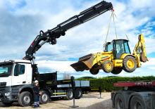 Hidraulikus rakodódaruk Hiab X-HiPro 858 E-8 Jib 45 X-5 JDC