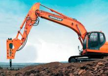 Hidraulikus törők Doosan DXB10