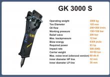 Hidraulikus törők Italdem GK 3000 S 