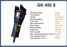 Hidraulikus törők Italdem GK 450 S