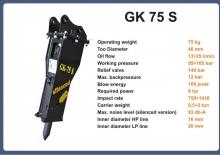Hidraulikus törők Italdem GK 75 S 