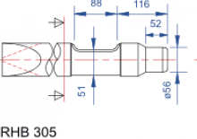 Hidraulikus törők Hanwoo RHB 305 BA