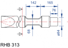 Hidraulikus törők Hanwoo RHB 313 BA