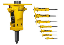 Hidraulikus törők Brokk SB 302
