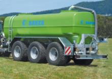 Hígtrágya tartályok Bauer Irrigation Centrifugal tanker poly 260+ SF tridem axle